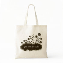Peace comes from within bag