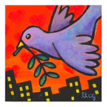 Peace Comes to the City Posyer posters