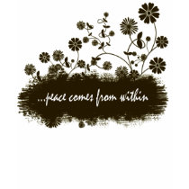 ...peace comes t-shirts