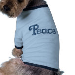 Peace Cross Stitch Pattern Dog Clothes
