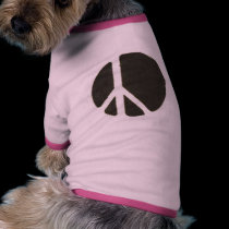 Peace Dog pet clothing by elfyboy Peace Dog pet clothing