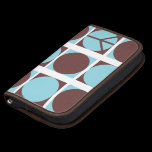 Peace Dots Blue/Brown rickshaw folios