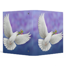 Peace Dove Avery Binder