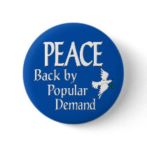 Peace Dove button by irregulargoods Peace Dove button