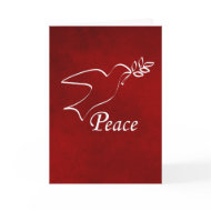Peace Dove Card card