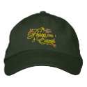 Peace Dove embroidered hats