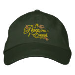 Peace Dove Embroidered Hat