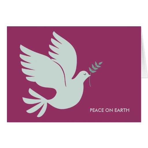 Peace Dove Holiday Greeting Cards