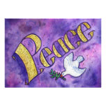 Peace Dove Invitation
