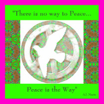 Peace Dove - Mandala Poster - With Quote.1 posters