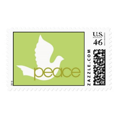 Peace Dove Stamp by poshbettyholidayshop