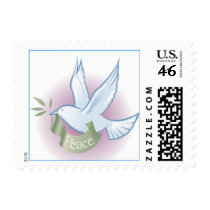 Peace Dove Postage Stamp