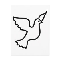 Peace Dove postcards