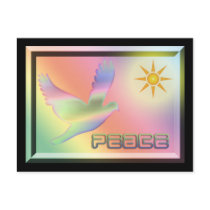 "Peace" Dove Postcard