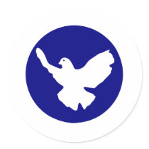 Peace Dove Sticker