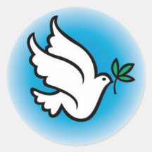 peace dove sticker