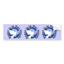 Peace Doves bumper sticker