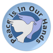 Peace Doves Dinner Plates