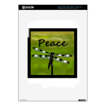 Peace Dragonfly iPad 3 Decal