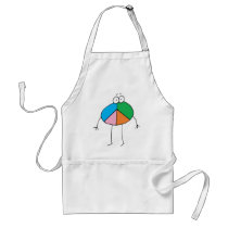 Peace Dude aprons by alternateworlds Peace Dude aprons