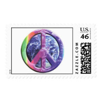 peace - earth postage