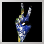 Peace Earth Poster posters