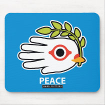 Peace English mousepad