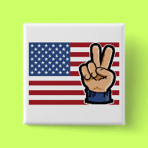 Peace Flag button