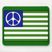 Peace Flag Mouse Pad