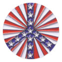 Peace Flag stickers by makelovenotwar Peace Flag stickers