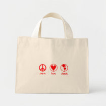 Peace Floral Bag bags
