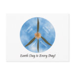Peace Flower Post Card