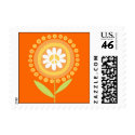 Peace Flower Postage Stamp by SBeise Peace Flower Postage Stamp
