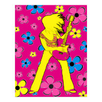 Peace Flower Poster posters