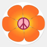 Peace Flower sticker