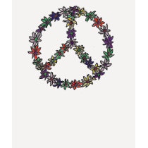 peace flowers t-shirts by alxandrasw peace flowers t-shirts