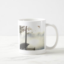 Peace Foggy Lake Coffee Mugs