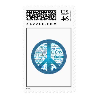Peace for All Postage by Maria_K_Bell
