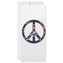 Peace for United Kingdom rack cards