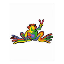 Peace Frog Post Cards