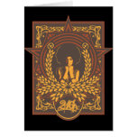 Peace Funk Afro cards