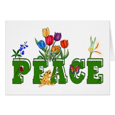 Peace Garden Card by orsobear