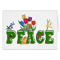 Peace Garden cards by orsobear Peace Garden cards