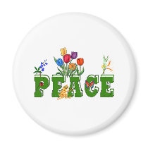 Peace Garden magnets by orsobear Peace Garden magnets