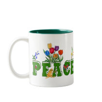 Peace Garden mugs by orsobear Peace Garden mugs