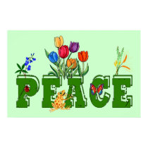 Peace Garden posters by orsobear Peace Garden posters