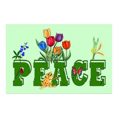Peace Garden Posters by orsobear