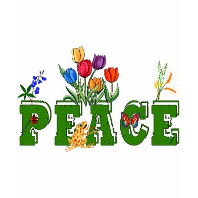 Peace Garden Shirt by orsobear