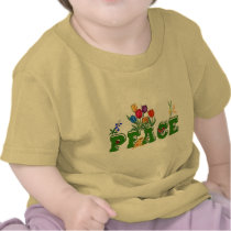 Peace Garden t-shirts