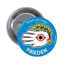 Peace German button
